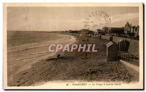 Cartes postales Pornichet La Plage a Maree Haute