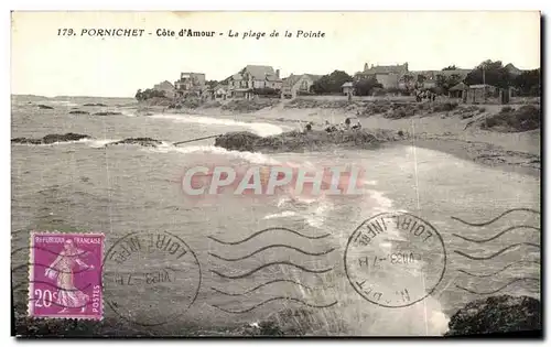 Ansichtskarte AK Pornichet Cote d Amour La Plage de La Pointe