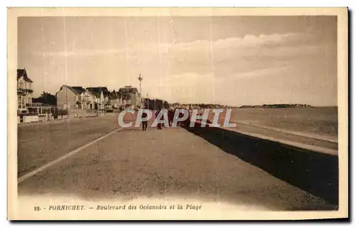 Cartes postales Pornichet Boulevard des Oceanides et La Plage
