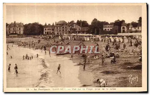 Cartes postales Le Pouliguen Vue Sur La Plage Prise de La Jetee