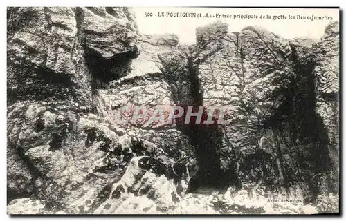 Cartes postales Le Pouliguen Entree Principale de La Grotte Les Deux Jumelles