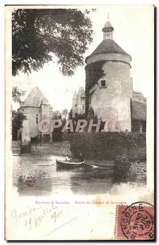 Ansichtskarte AK Environs De Sancoins Fosses Du Chateau de Bannegon