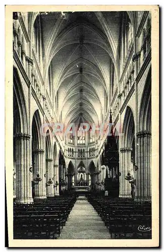 Cartes postales Chateauneuf sur Cher l interieur de la Basilique