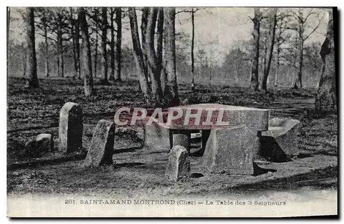 Cartes postales Saint Amand Montrond La Table des 3 Seigneurs