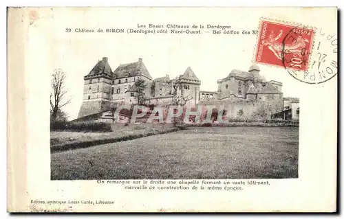 Cartes postales Biron Chateau
