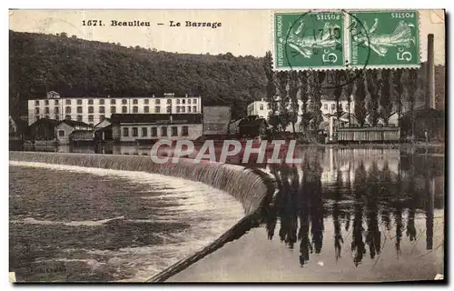 Cartes postales Beaulieu Le Barrage