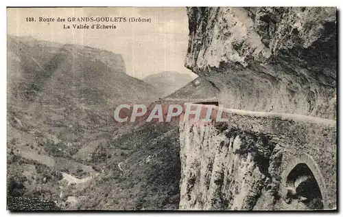Cartes postales Route des Grands Goulets La Vallee d Echevis