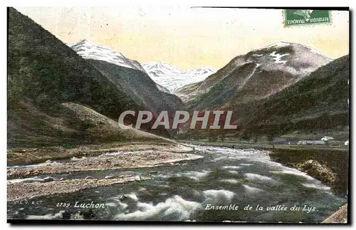 Cartes postales Luchon Ensemble de la Vallee du Lys