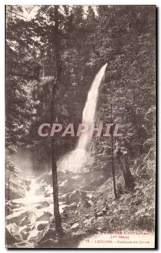 Cartes postales Luchon Cascade du coeur