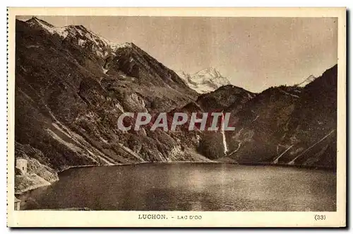 Cartes postales Luchon Lac D oo