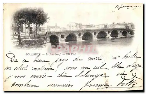 Cartes postales Toulouse Le Pont Neuf