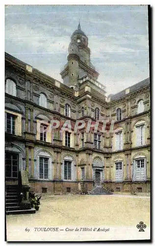 Cartes postales Toulouse Cour de l Hotel d Assezat