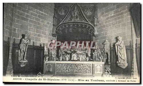 Ansichtskarte AK Auch Chapelle Du St Sepulcre Mise Au Tombeau Armand de Noles