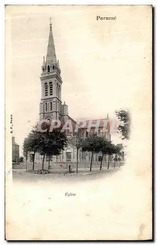 Cartes postales Parame Eglise