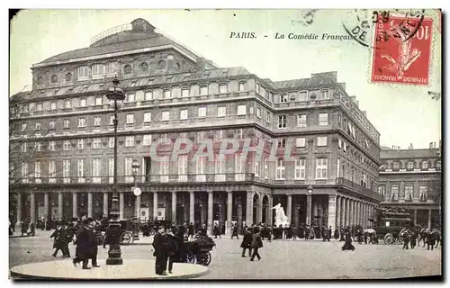 Cartes postales Paris La Comedie Francaise