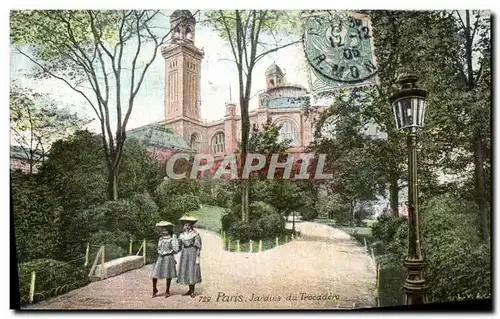 Ansichtskarte AK Paris Jardins de Trocadero Enfants