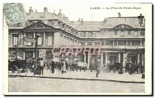 Ansichtskarte AK Paris La Place du Palais Royal Metro