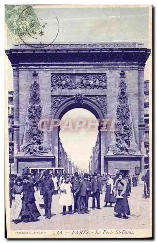 Cartes postales Paris La Porte St Denis