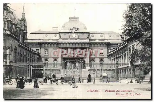 Ansichtskarte AK Paris Palaise de Justice