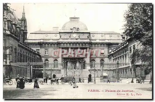 Cartes postales Paris Palaise de Justice