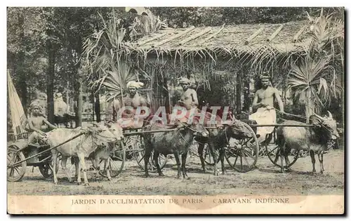 Cartes postales Jardin D Acclimatation de Paris Caravane Indienne