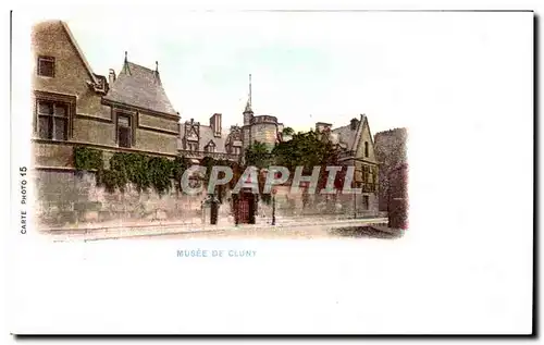 Cartes postales Paris Musee De Cluny