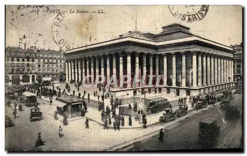 Cartes postales Paris La Bourse