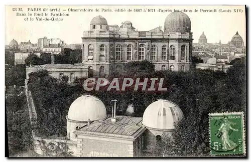 Cartes postales Paris Observatorie de Paris