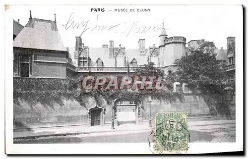 Cartes postales Paris Musee de Cluny