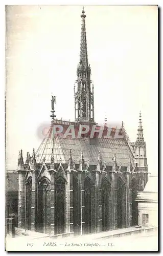 Cartes postales Paris La Sainte Chapelle