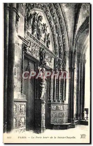 Ansichtskarte AK Paris La Porte Haute de la Sainte Chapelle