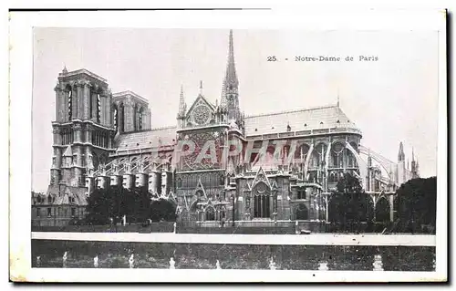 Cartes postales Paris Notre Dame