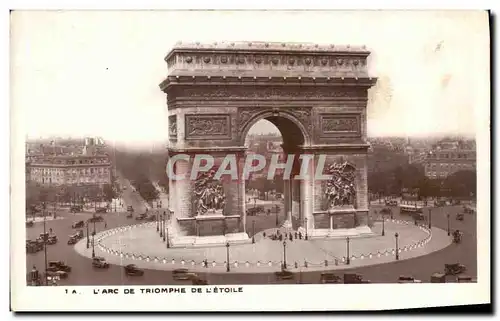 Cartes postales L Arc De Triomphe De L Etoile Paris