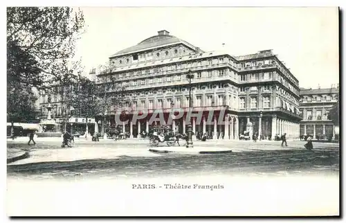 Cartes postales Paris Theatre Francais