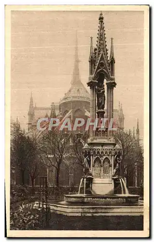 Ansichtskarte AK Paris L Abside de Notre Dame