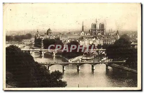 Cartes postales Paris La cite de Notre Dame