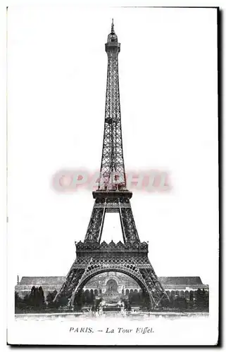 Cartes postales Paris La Tour Eiffel