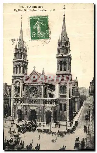 Cartes postales Paris Sainte Ambroise