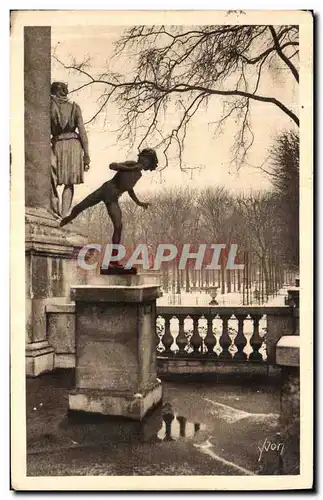 Cartes postales Paris Terrasse du musee et jardins du Luxembourg