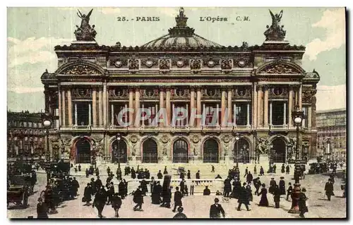 Cartes postales Paris l Opera