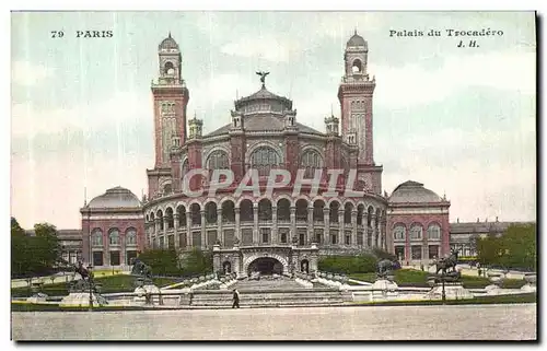 Cartes postales Paris Palais du Trocadero