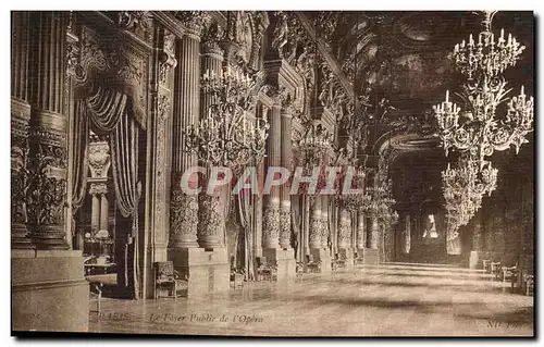 Ansichtskarte AK Paris Le Foyer Public de l Opera