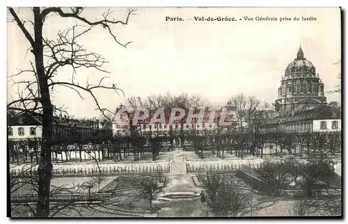 Ansichtskarte AK Paris Val de Grace Vue Generale prise du Jardin