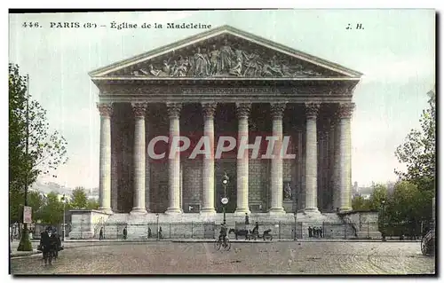 Cartes postales Paris Eglise de la Madeleine