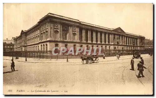 Ansichtskarte AK Paris La Colonnade du Louvre