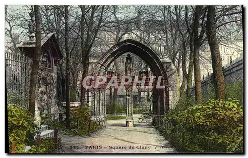 Ansichtskarte AK Paris Square de Cluny