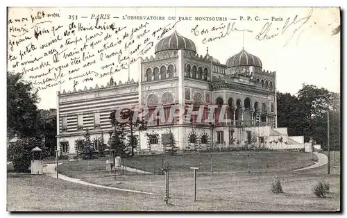 Cartes postales Paris L Observatoire Du Parc Montsouris