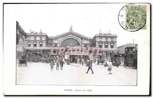 Cartes postales Paris Gare de L Est