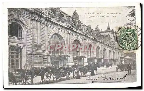 Cartes postales Paris La Gare D Orleans