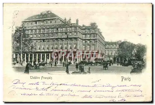 Cartes postales Theatre Francais Paris